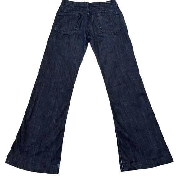 Citizens of Humanity, Hutton # 251 stretch hi-rise wide leg darker wash size 28. - Picture 10 of 13